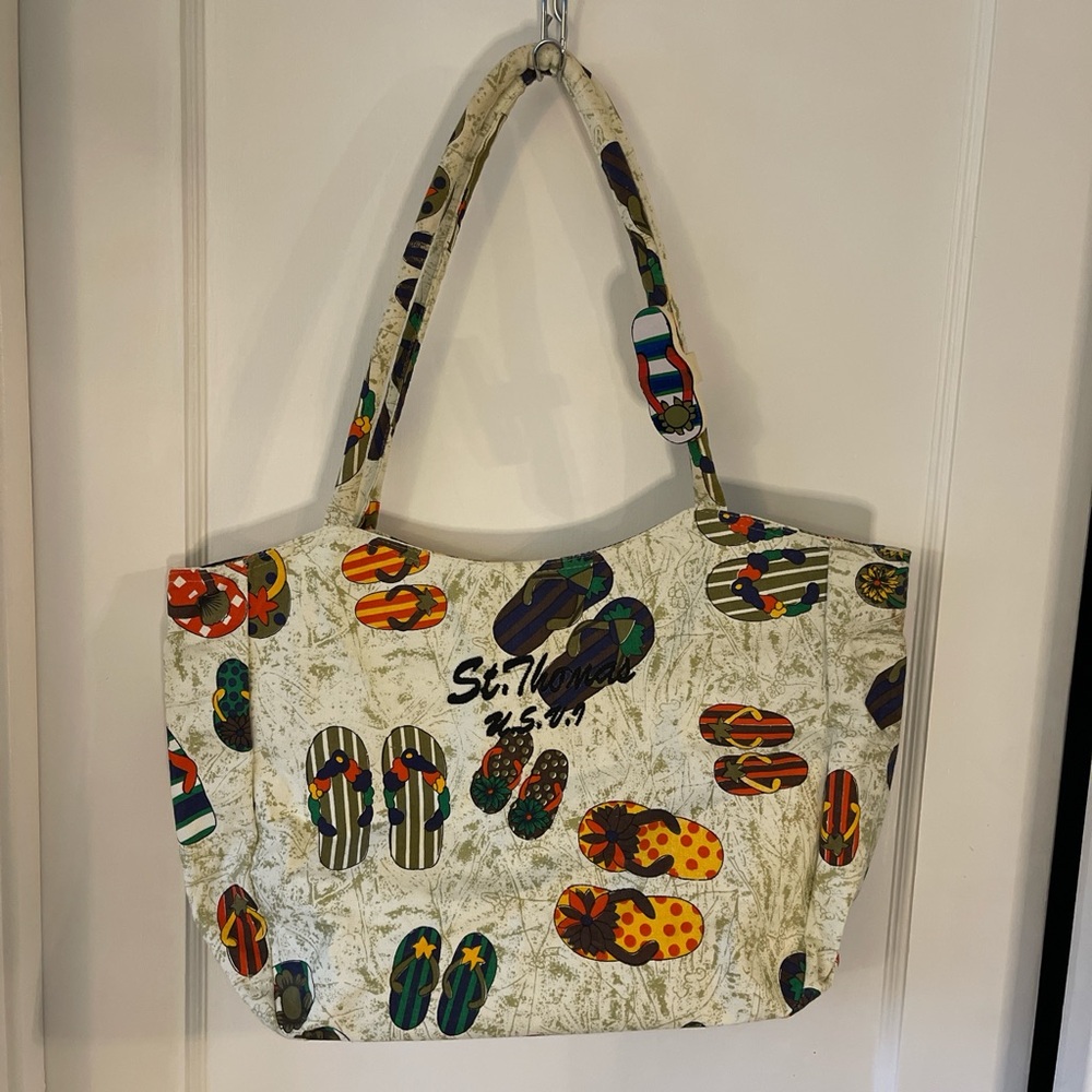 Colorful Patterned Tote Bag
